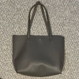 Gray Tote Bag